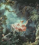 Jean-Honore Fragonard The Swing painting